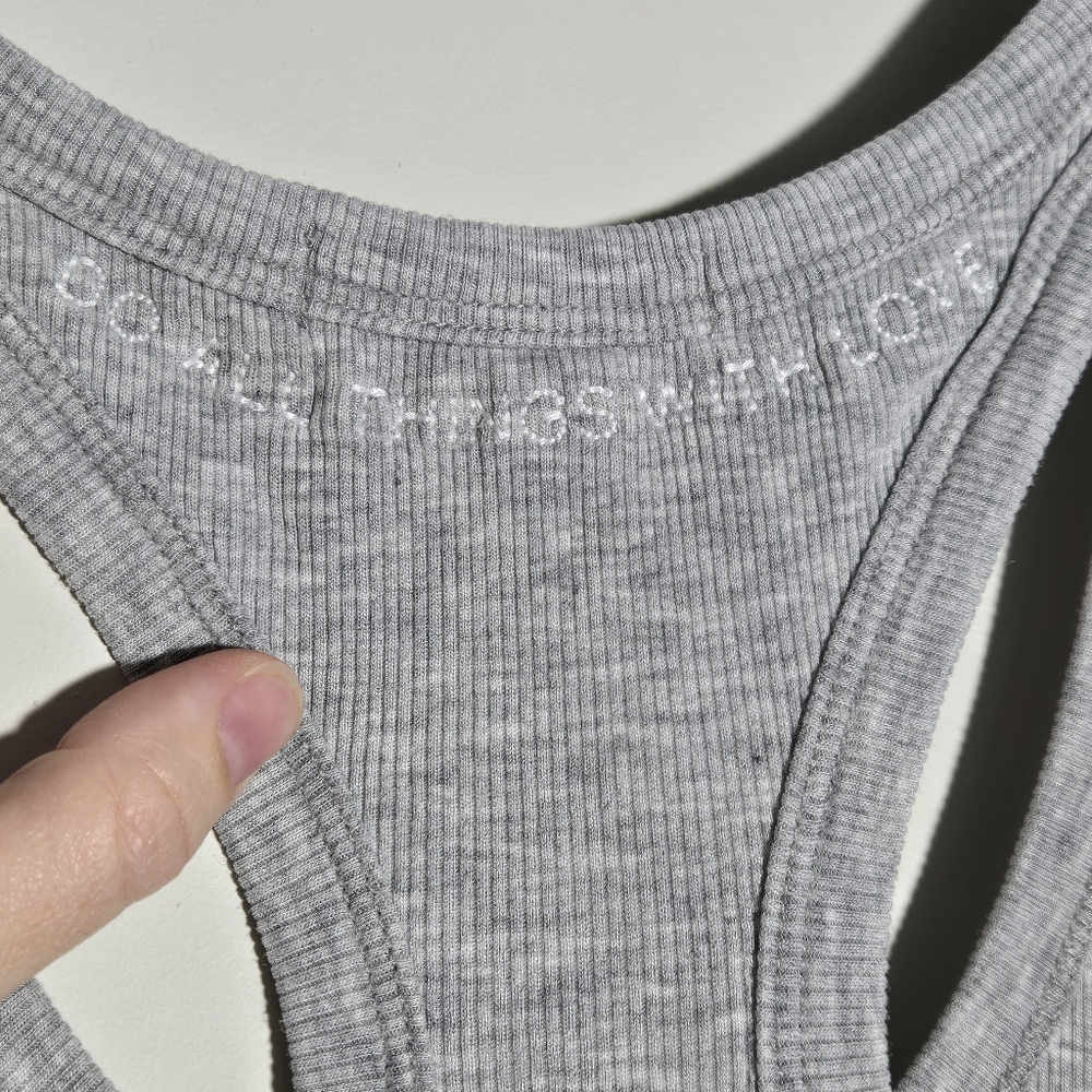 Spiritual Gangster With Love rib tank